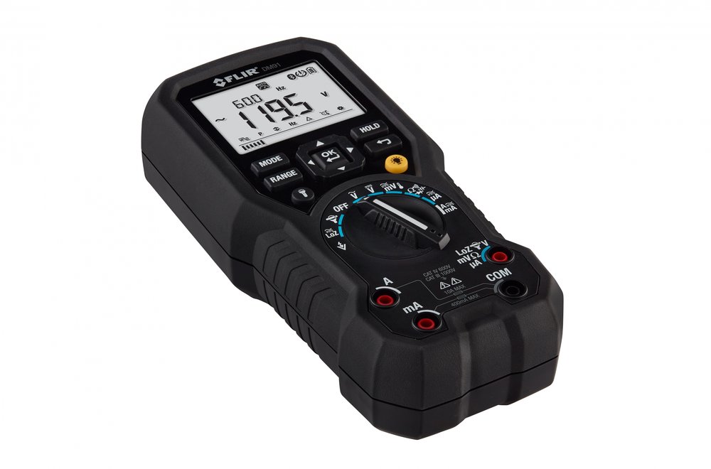 FLIR introduceert de FLIR DM91 industriële True RMS multimeter